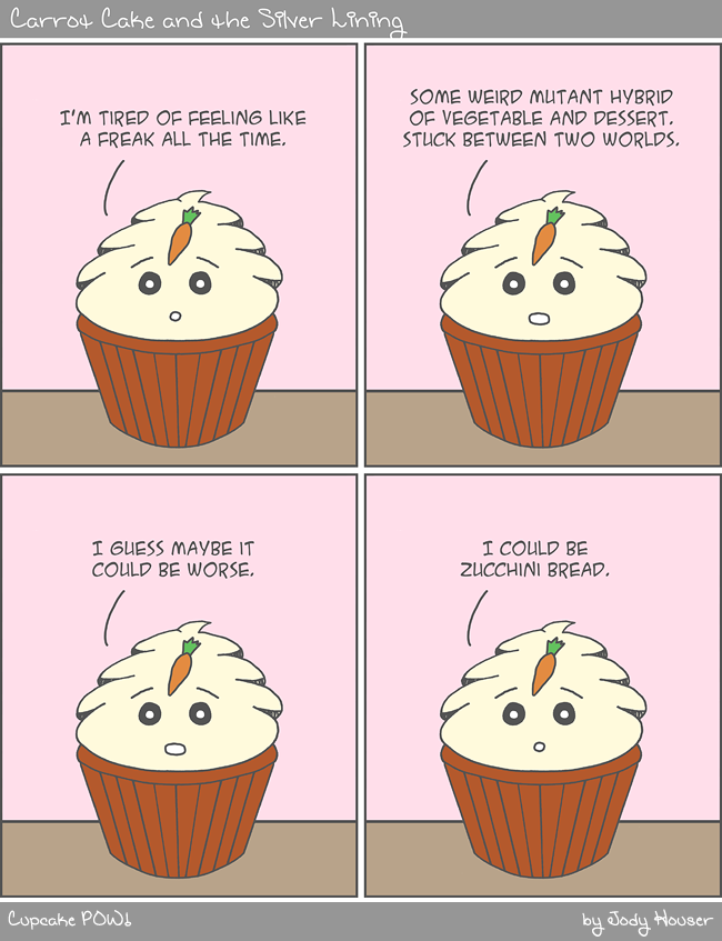 Cupcakes are superior to bread.